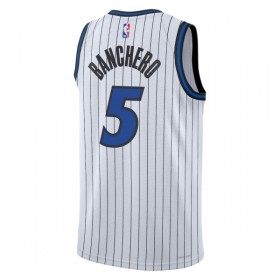 Dres Orlando Magic Paolo Banchero Nike 2025-26 Association Edition Bijela Swingman